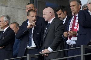 欧足联主席缺席世界杯决赛，与FIFA关系破裂，泰晤士报道称属史无前例