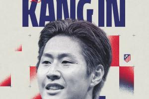 马竞官宣：韩国国脚李刚仁加入，转会费达4000万欧元