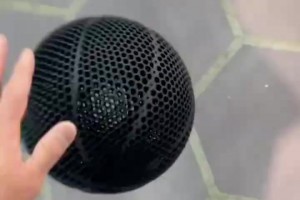 无气篮球，一种无需充气也不怕漏气的新型篮球！