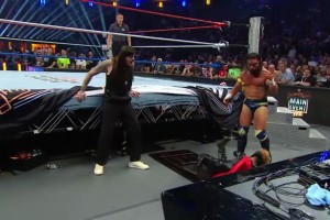 唐斯亮相WWE！锁喉抛摔样样都会！节目效果拉满